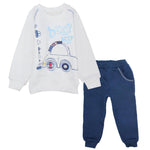 Beep Beep Long-Sleeved Fleeced Pajama - Ourkids - JOKY