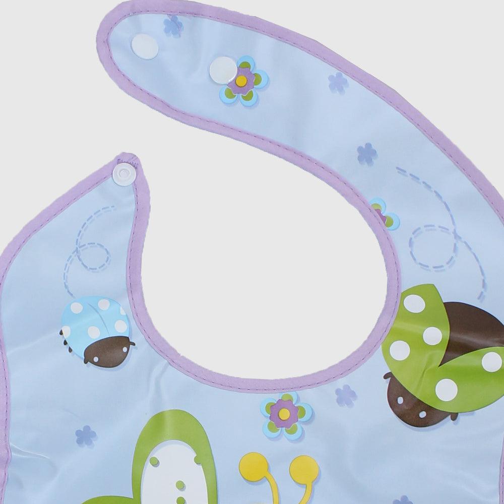 Bees Bib With Silicone Pocket - Ourkids - Bella Bambino