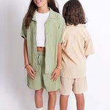 Beige 2-Piece Outfit Set - Ourkids - Playmore