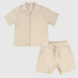 Beige 2-Piece Outfit Set - Ourkids - Playmore