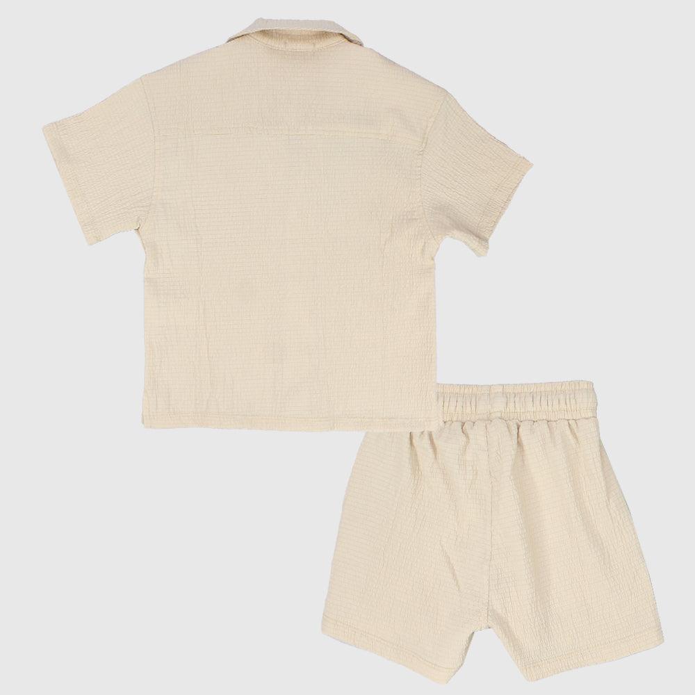 Beige 2-Piece Outfit Set - Ourkids - Playmore