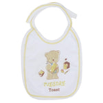 Beige Bear Bib - Ourkids - Papillion