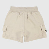 Beige Comfy Cotton Shorts - Ourkids - Playmore