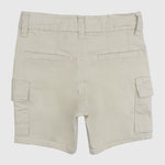 Beige Gabardine Shorts - Ourkids - Playmore