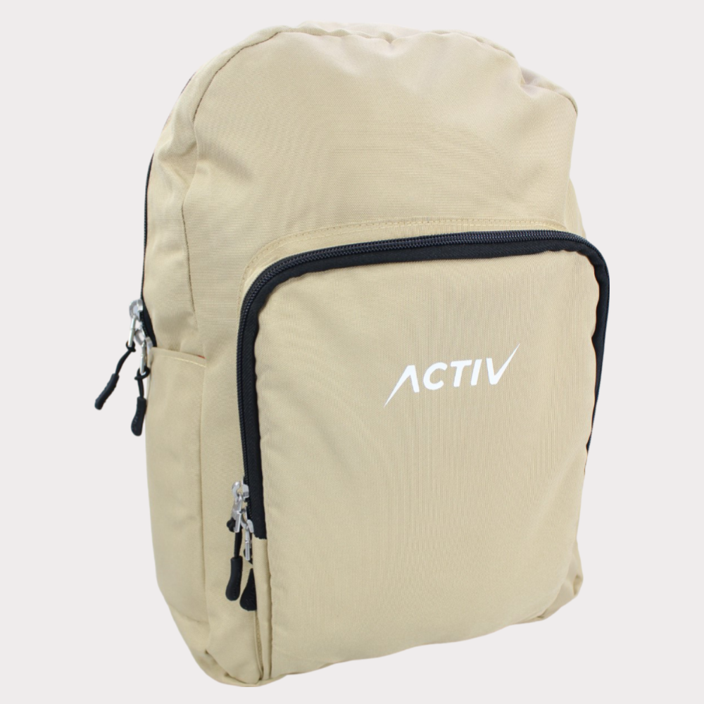 Beige Laptop Backpack - Ourkids - Activ