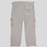 Beige Parachute Cargo Pants - Ourkids - Playmore