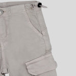 Beige Parachute Cargo Pants - Ourkids - Playmore