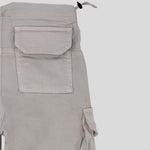 Beige Parachute Cargo Pants - Ourkids - Playmore