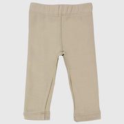 Beige Plain Leggings - Ourkids - Playmore