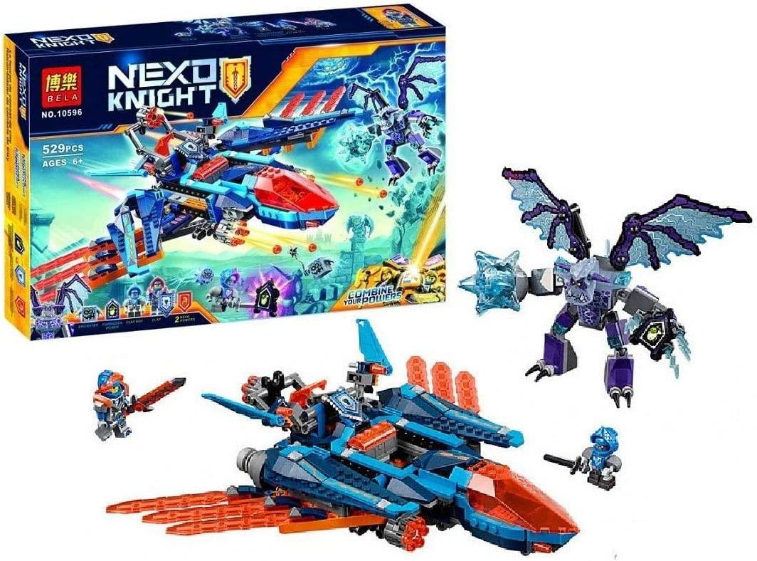 Bela Nexo Knights Fighter Falcon Clay Building Blocks 529 Pcs - Ourkids - Milano