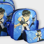 (Ben 10) 15 Inches School Set - Ourkids - Golden Bag