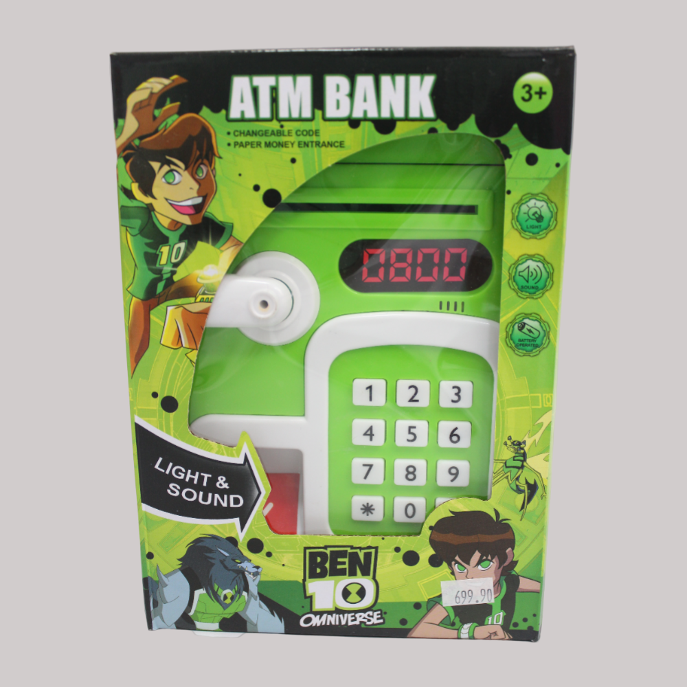 Ben 10 Secret Number Fingerprint Electronic Safe - Ourkids - TWK