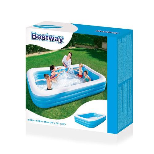 Bestway 10' Family Fun Pool, Blue - Ourkids - Bestway