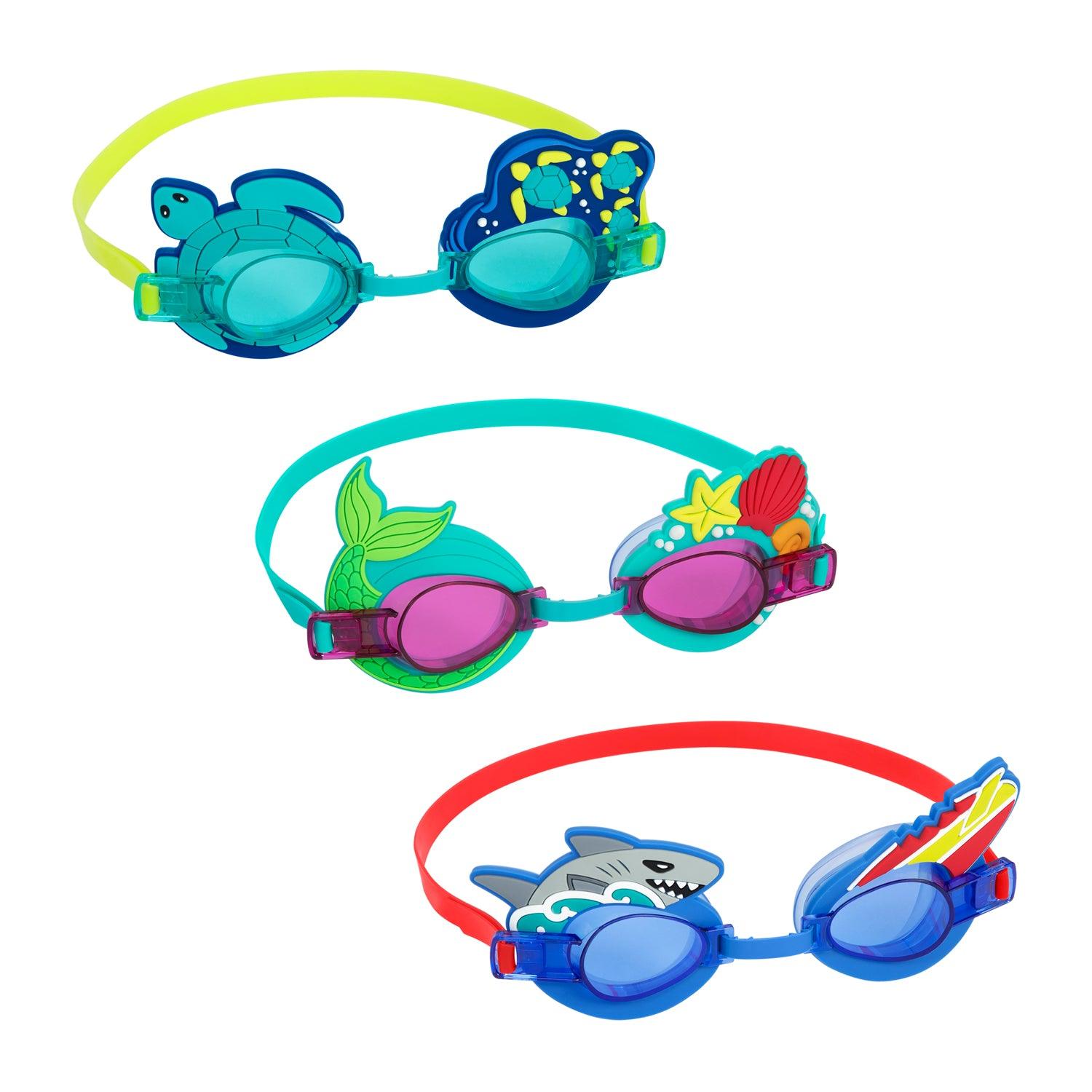 Bestway Aqua Pals™ swimming goggles from 3 years - Ourkids - Bestway