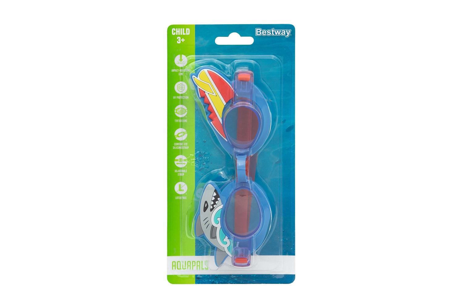Bestway Aqua Pals™ swimming goggles from 3 years - Ourkids - Bestway