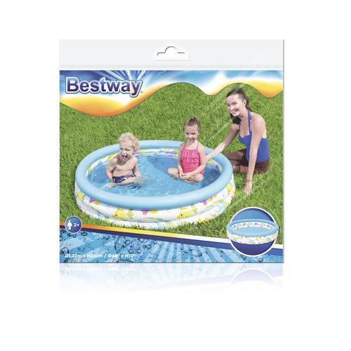 Bestway Coral Kids Pool, Blue/white - Ourkids - Bestway