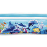 Bestway Family Pool Sea Ground 262x157x46 cm oval - Ourkids - Bestway