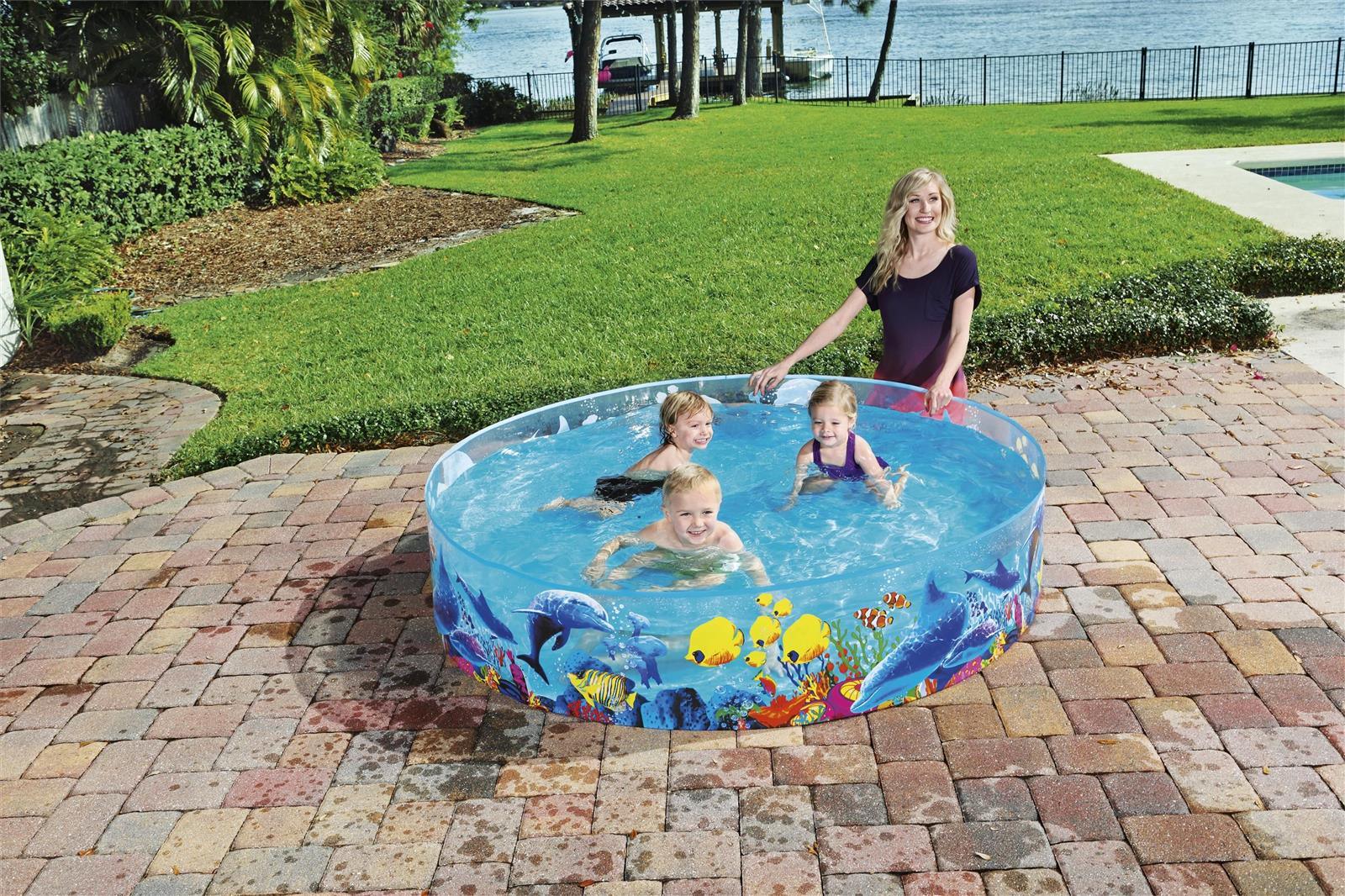 Bestway Fill 'N Fun paddling pool Odyssey, Ø 183 x 38 cm - Ourkids - Bestway