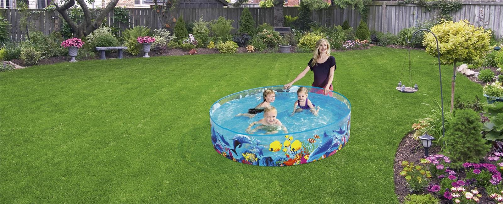 Bestway Fill 'N Fun paddling pool Odyssey, Ø 183 x 38 cm - Ourkids - Bestway