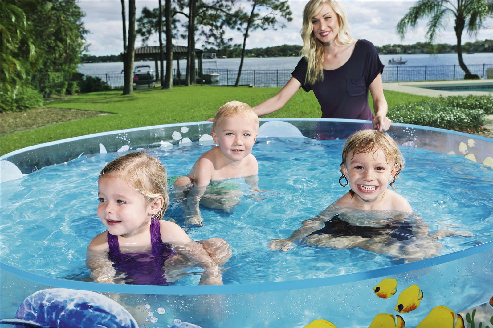 Bestway Fill 'N Fun paddling pool Odyssey, Ø 183 x 38 cm - Ourkids - Bestway