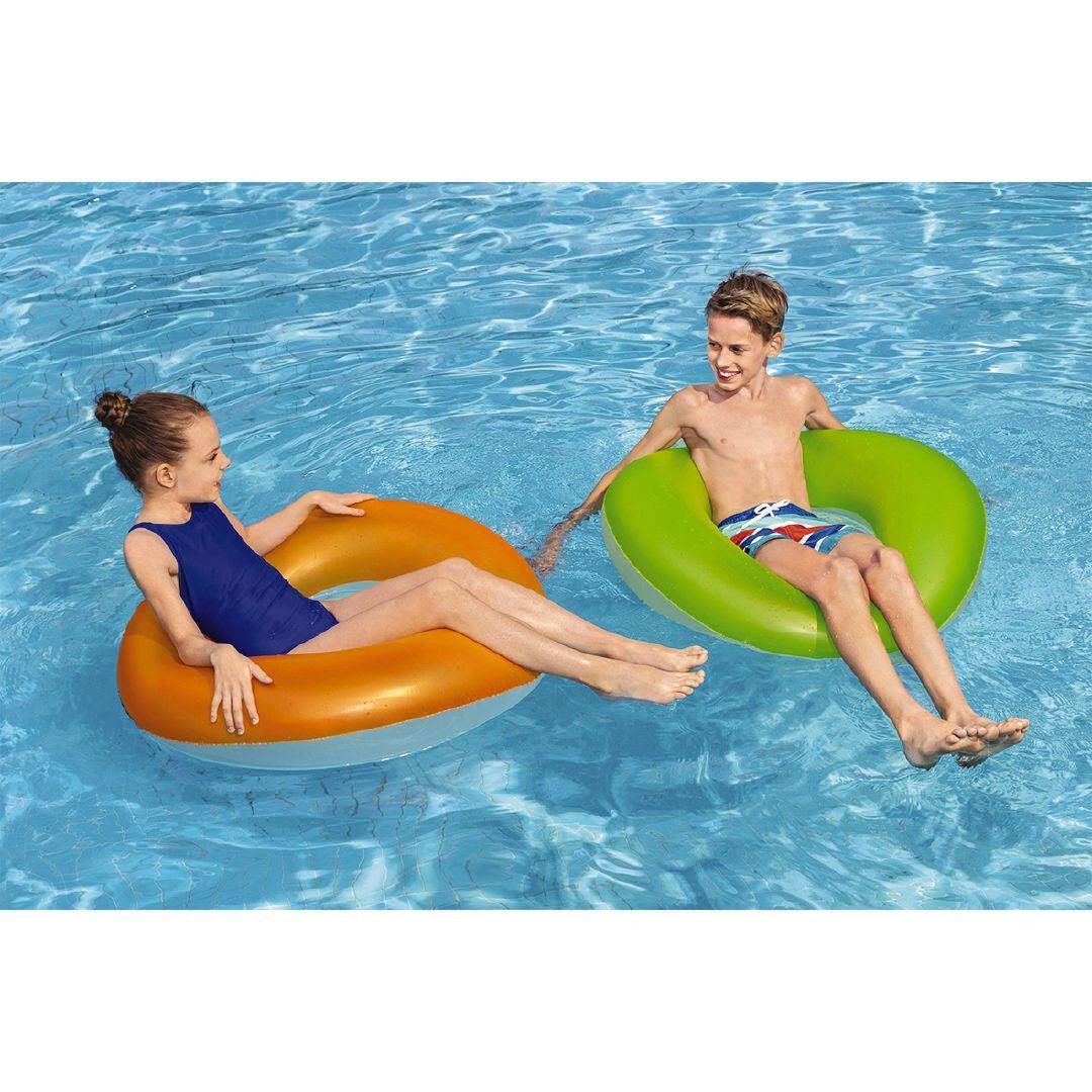 Bestway Frosted Neon Swim Ring - Ourkids - Bestway