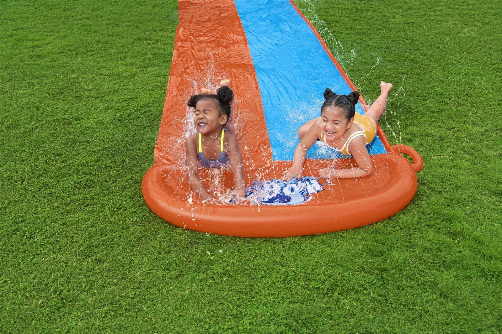 Bestway H2OGO!® 2-person water slide 488 x 138 cm - Ourkids - Bestway