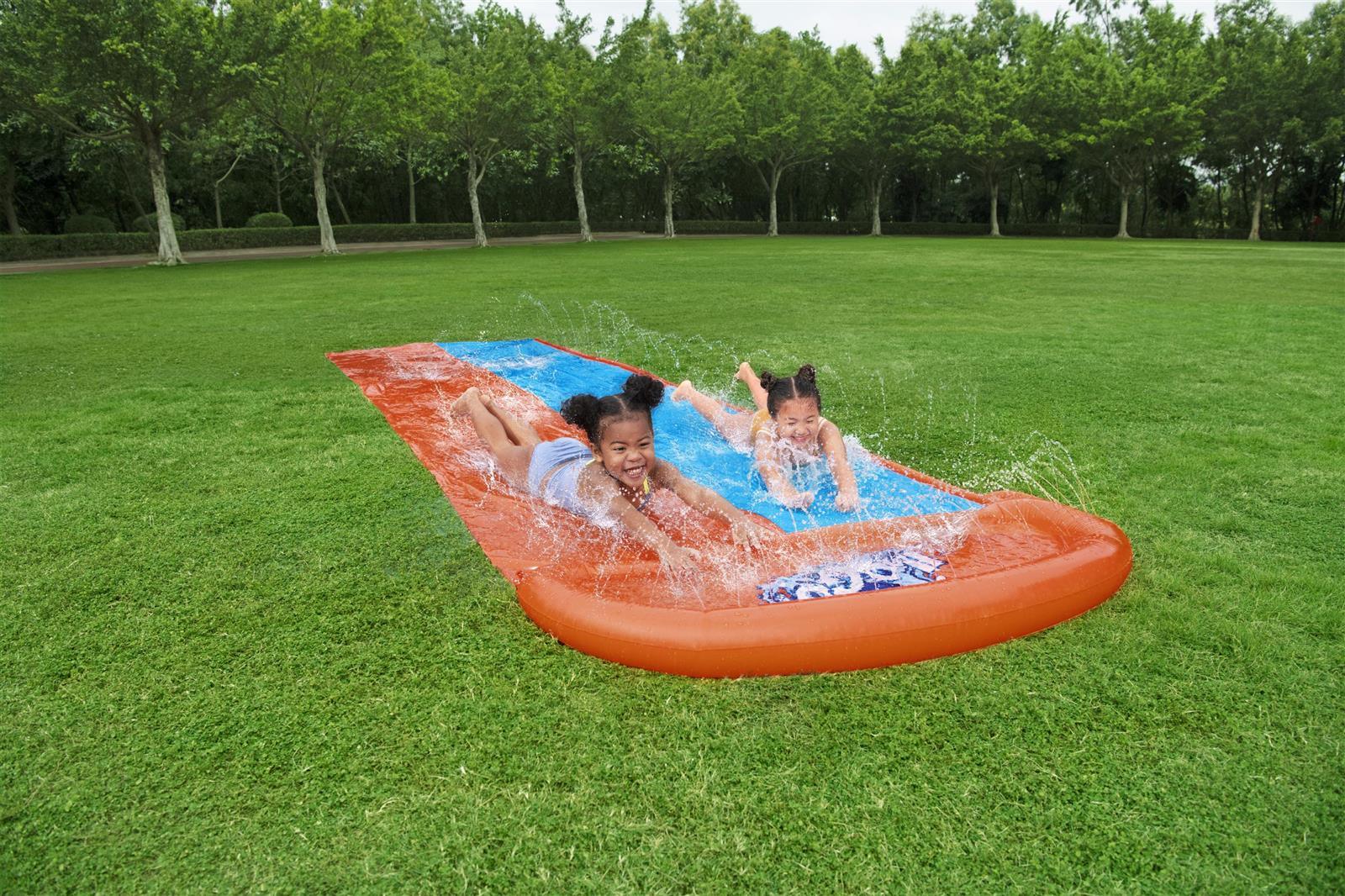 Bestway H2OGO!® 2-person water slide 488 x 138 cm - Ourkids - Bestway