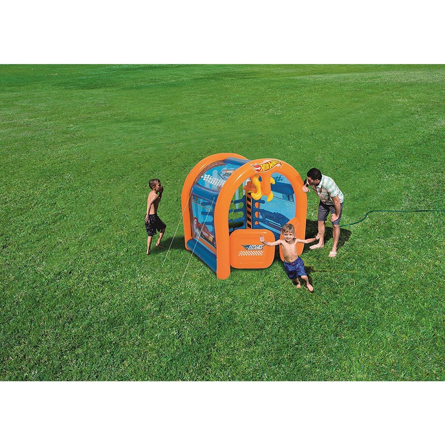 Bestway Hot Wheels Play Wash Facility - Ourkids - Bestway