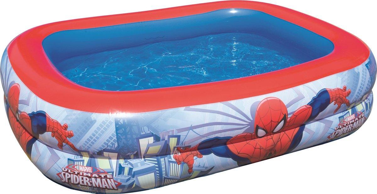 Bestway Inflatable Children's Pool Spiderman â€“ 201 x 150 x 51cm - Ourkids - Bestway