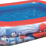 Bestway Inflatable Children's Pool Spiderman â€“ 201 x 150 x 51cm - Ourkids - Bestway