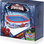 Bestway Inflatable Children's Pool Spiderman â€“ 201 x 150 x 51cm - Ourkids - Bestway