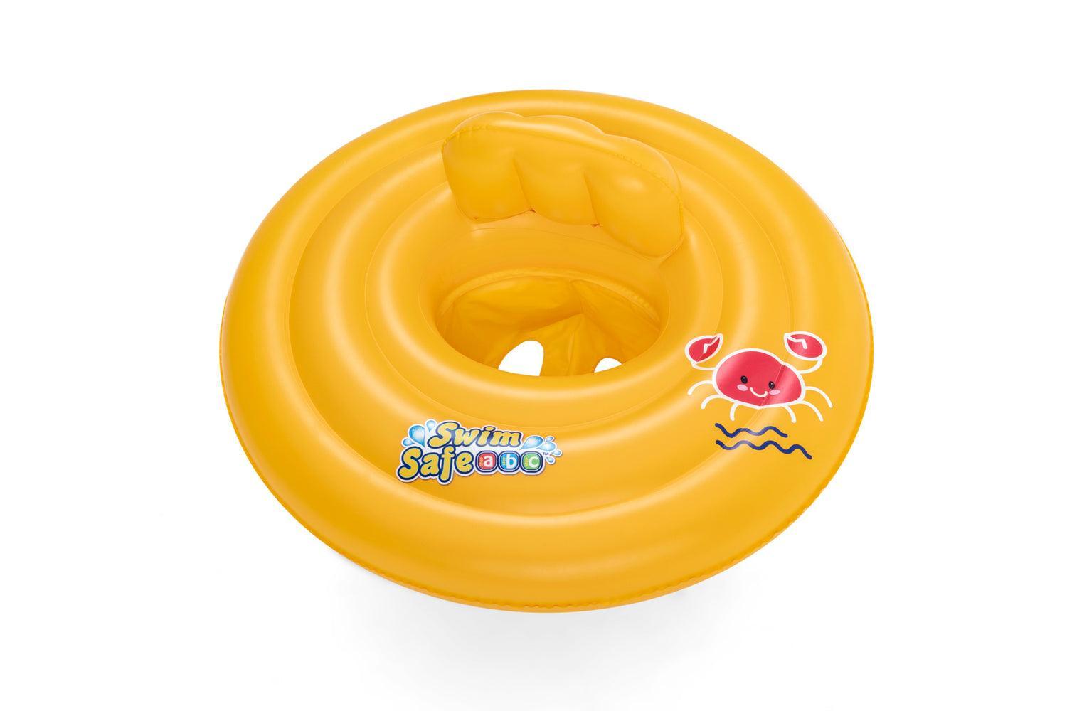 Bestway Swim Safe ABCâ„¢ Swim Seat Level A WonderSplashâ„¢ 0-1 year - Ourkids - Bestway