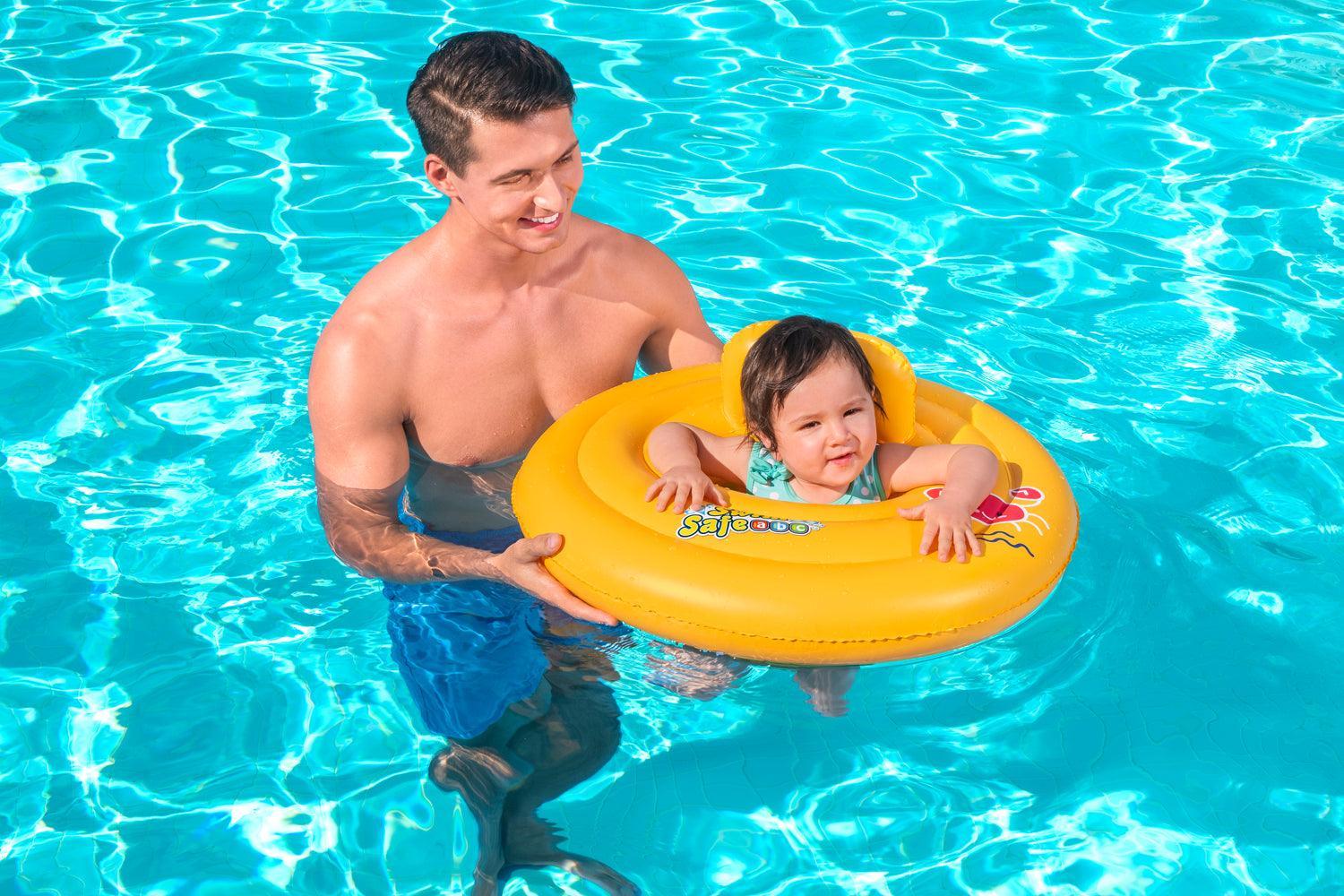 Bestway Swim Safe ABCâ„¢ Swim Seat Level A WonderSplashâ„¢ 0-1 year - Ourkids - Bestway