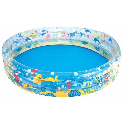 Bestway Swimming Kids Pool Inflatable Family Round Clear 1.83M X H33Cm - Ourkids - Bestway