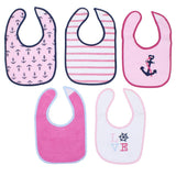 Bib (Pack Of 5) - Ourkids - Bubble Boom