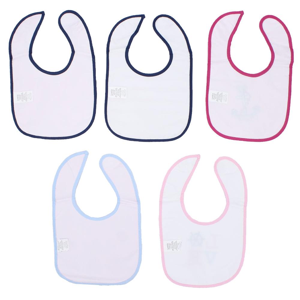 Bib (Pack Of 5) - Ourkids - Bubble Boom