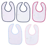 Bib (Pack Of 5) - Ourkids - Bubble Boom