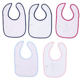 Bib (Pack Of 5) - Ourkids - Bubble Boom