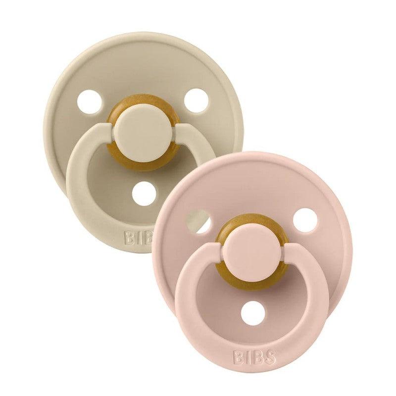 BIBS Color Blush & Vanilla - Size 2 (Pack Of 2) - Ourkids - BIBS