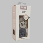 BIBS Pacifier Round Sand/Iron - Ourkids - BIBS