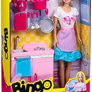 bingo bobi cooking time (Pink) - Ourkids - Bingo