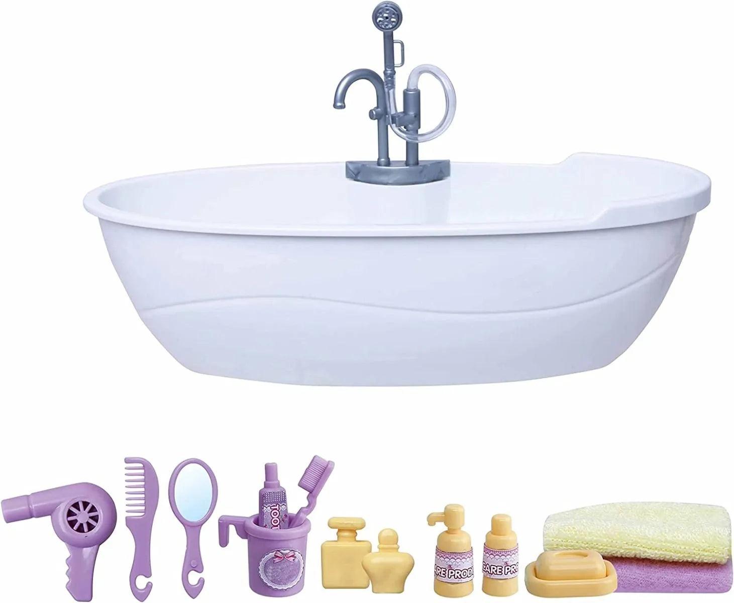 Bingo Bobi Happy Bath Doll with Bathroom - Ourkids - Bingo