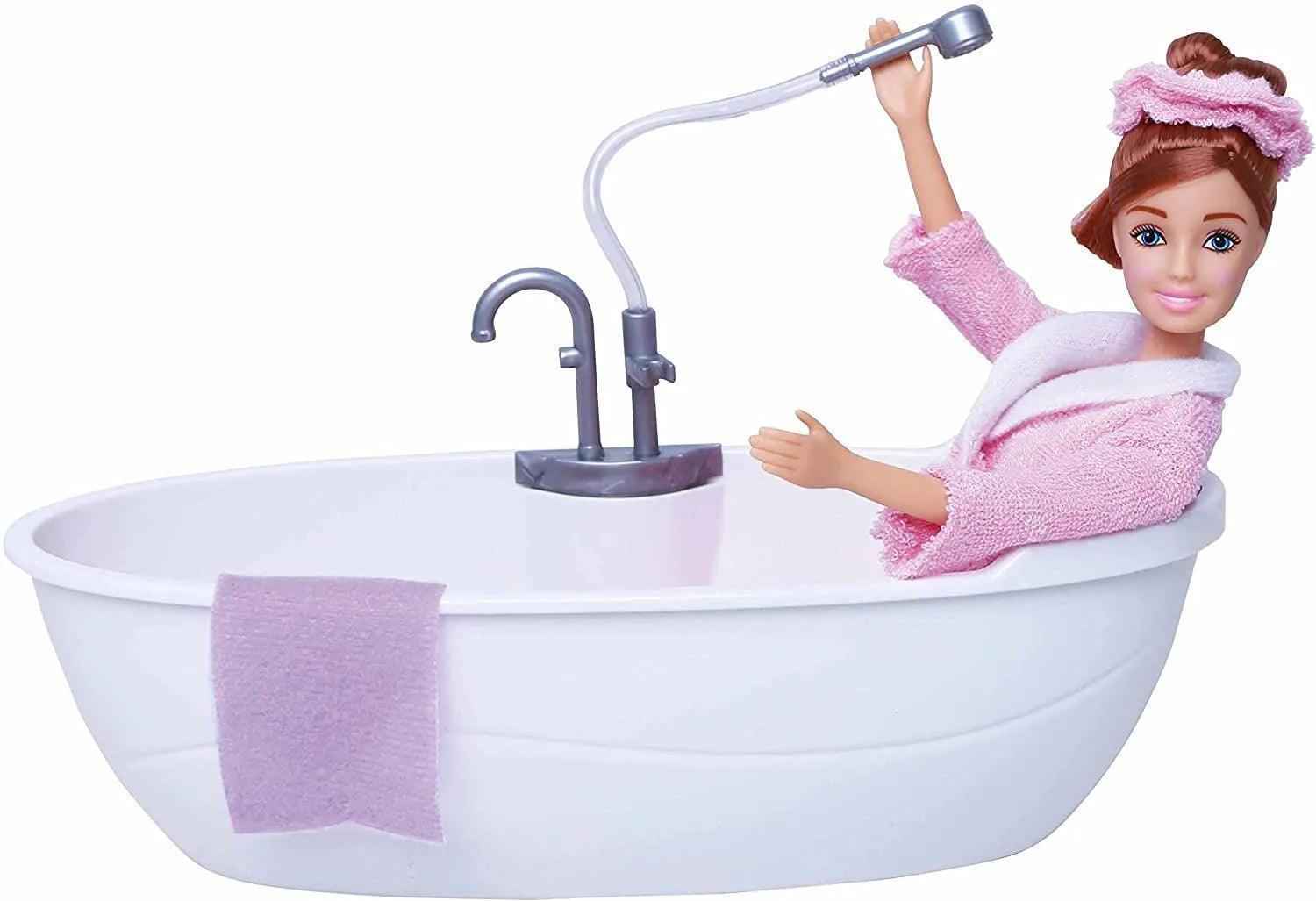 Bingo Bobi Happy Bath Doll with Bathroom - Ourkids - Bingo