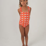 Birdy Orange Swim Suit - Ourkids - Playmore