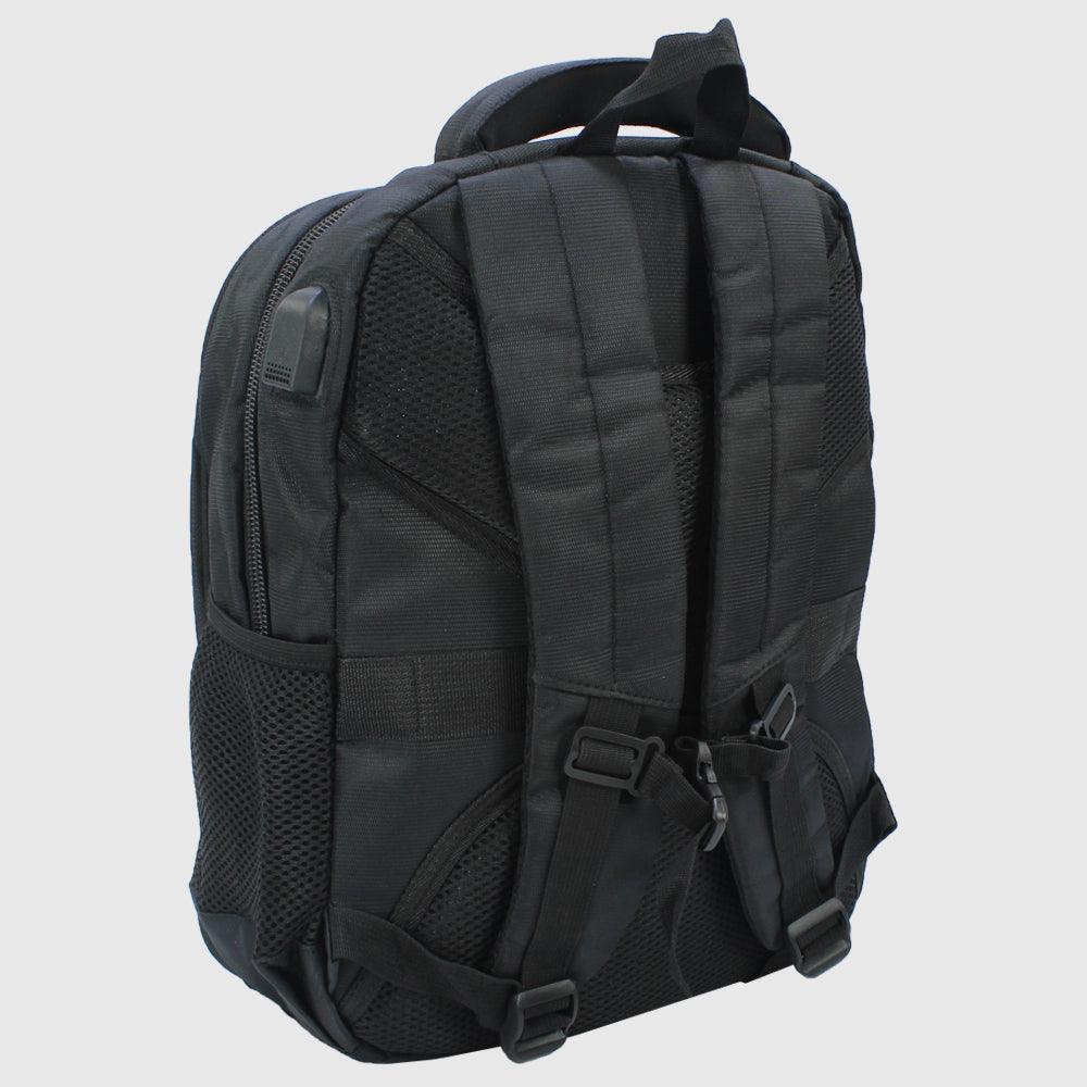 Black 16 Inches Backpack - Ourkids - Migo