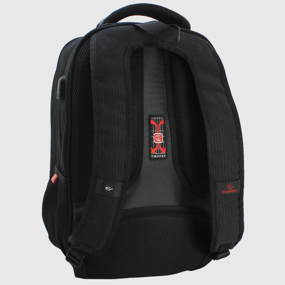 Black 18 Inches Backpack - Ourkids - Migo