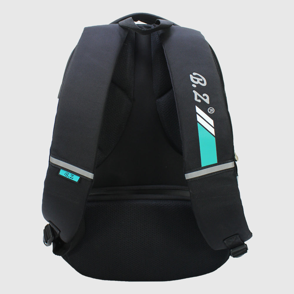 Black 18 Inches Backpack + Pencil Case - Ourkids - B.Z.