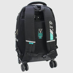 Black 18 Inches Trolley Backpack + Pencil Case - Ourkids - B.Z.