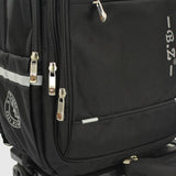 Black 18 Inches Trolley Backpack + Pencil Case - Ourkids - B.Z.