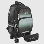 Black 20 Inches Trolley Bag + Pencil Case - Ourkids - B.Z.